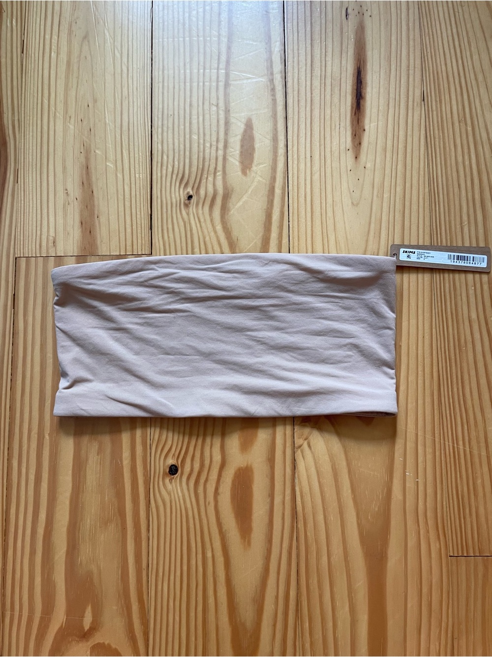 SKIMS Stretch Bandeau in Light Blush
